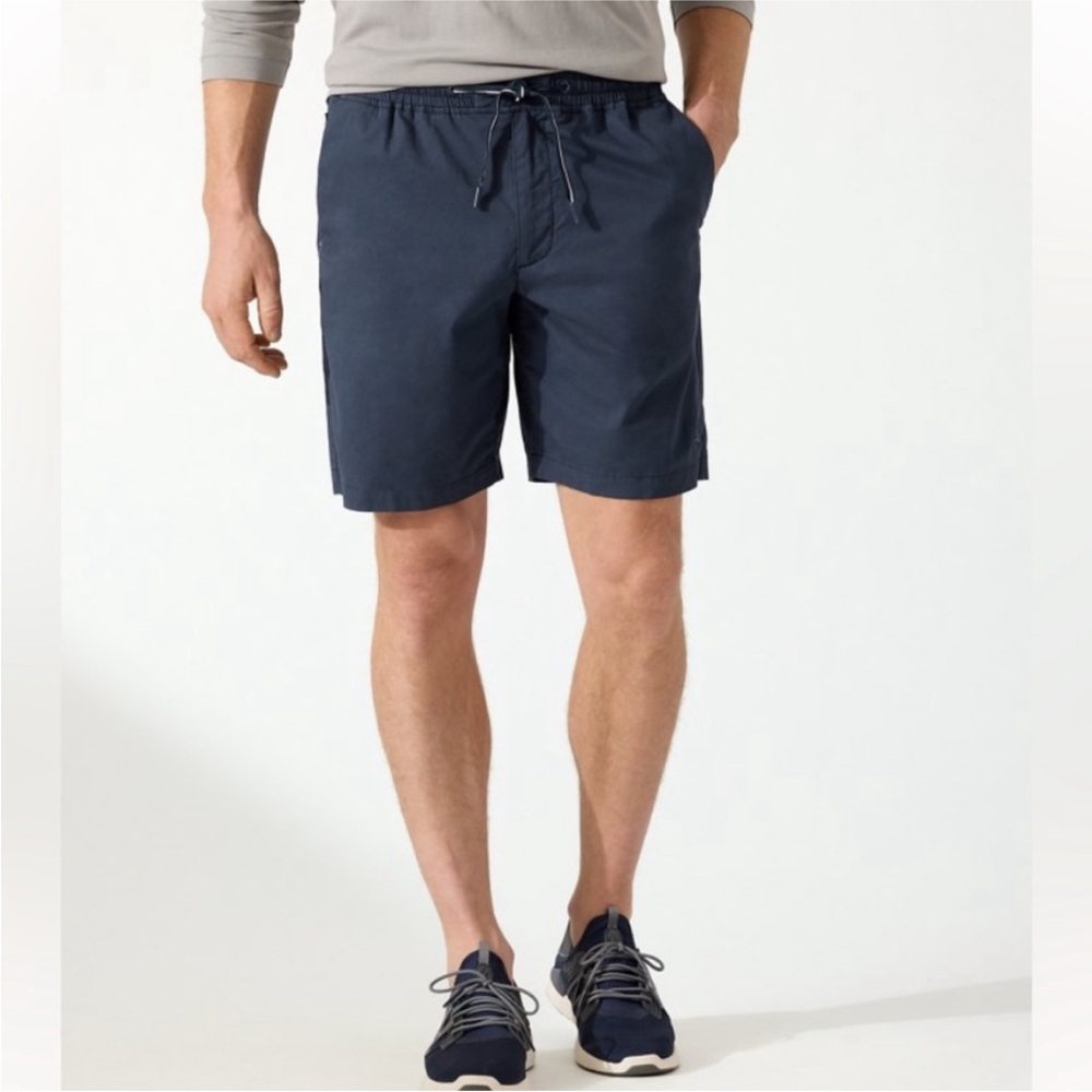 NWT Tommy Bahama Oceanside Poplin Pull-On Elastic-Waist 8-Inch Shorts Size XXL